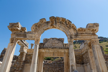 Fototapeta premium Temple of Hadrian, Ephesus, Turkey