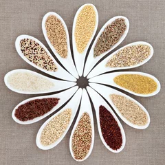 Fotobehang Grain Food Selection © marilyn barbone