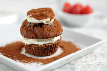 Schokoladen Cupcake
