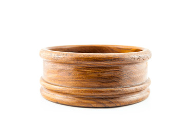 Empty round wood Box - Wooden crate box for everything