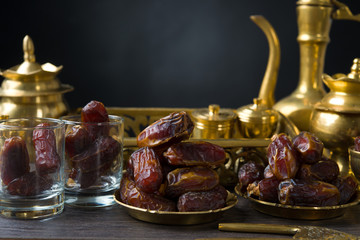 date palm ramadan food also known as kurma. Consumed before fast