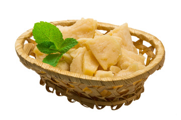 Hard estonian cheese