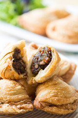 Pastry samosas