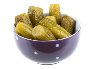Marinaded cucumber