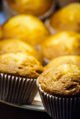 muffins on plate