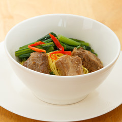noodles pork