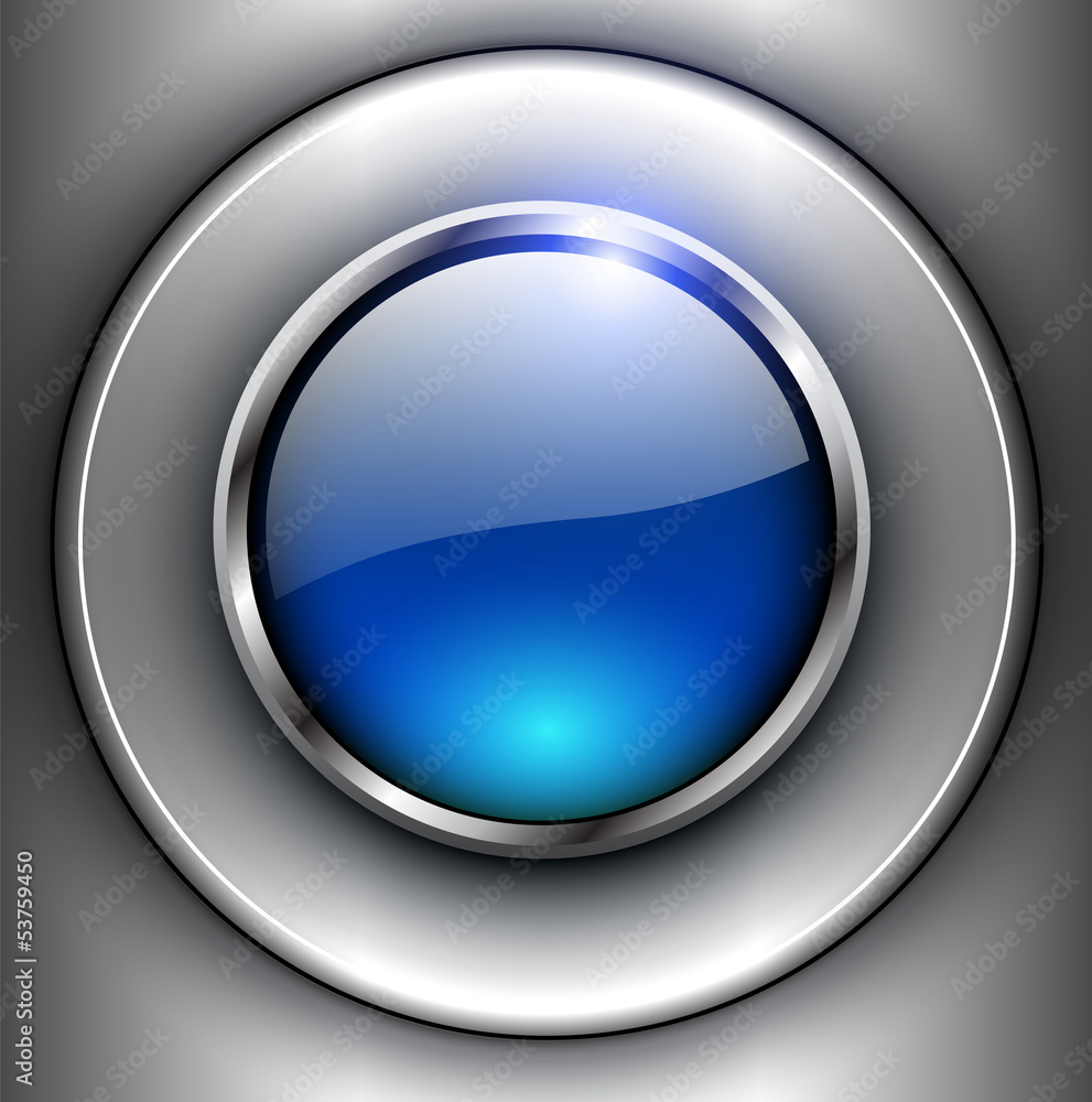 Poster Background with 3D shiny button