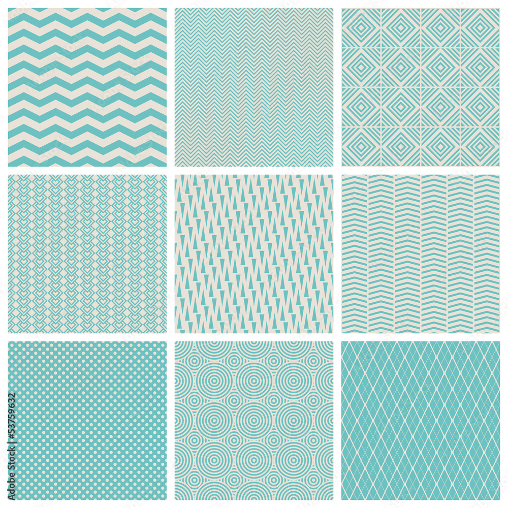 Poster seamless patterns