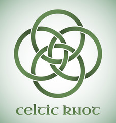 Celtic knot with gradients