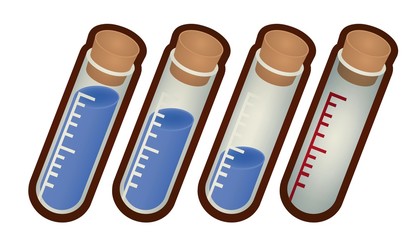 Collection of laboratory test tube