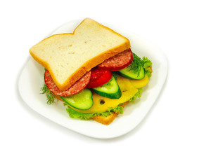 burger isolate