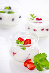 Homemade Fresh Fruit Yogurts