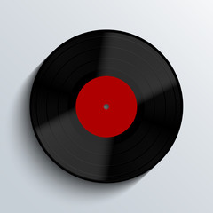 Vector Old vinyl record background. Eps10