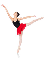 Fototapeta premium Female ballet dancer