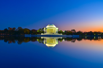 Thomas Jefferson Memorial in Washington DC, USA