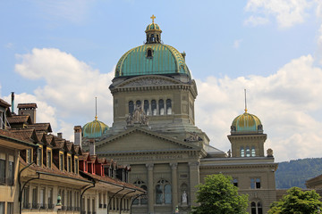 Obraz premium bundeshaus in bern