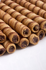 Rolled waffles