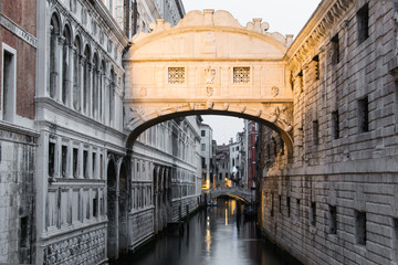 Brug en zuchten - Venetië -Italië