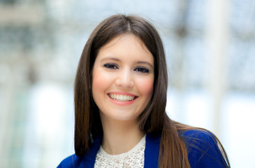 Beautiful businesswoman portrait