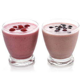 Raspberry And Blackberry Smoothie