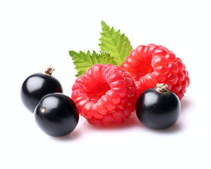 Raspberry with currant