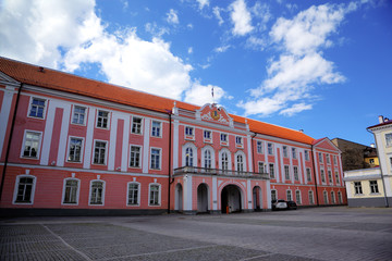 Naklejka na ściany i meble Parliament of Estonia. Tallinn, Estonia