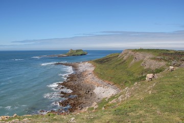 bords de mer au pays de galles