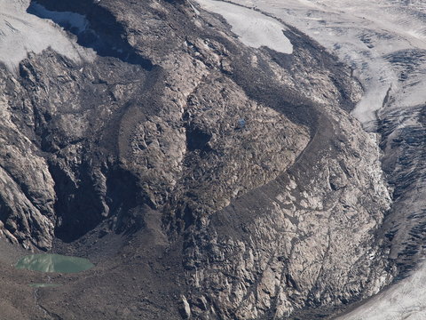 Monte Rosa H&uuml;tte vom Gornergrat