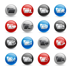 Folder Icons - Set 2 -- Gel Pro Series