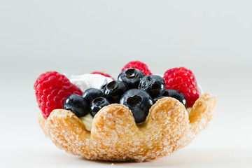 Fresh berry tart