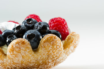 Fresh berry tart
