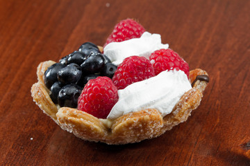 Fresh berry tart