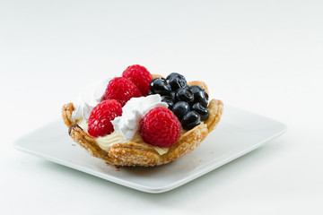 Fresh berry tart