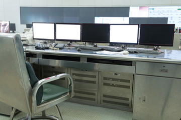 developed technology inside the railway control room