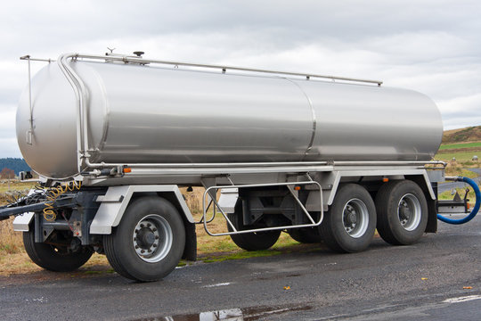 citerne de collecte de lait