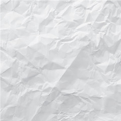 crumpled paper, Vector illustration
