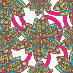 Seamless floral texture