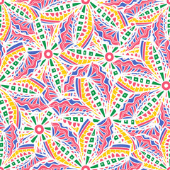 Seamless floral texture