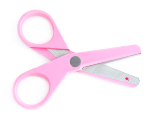 Pink scissors