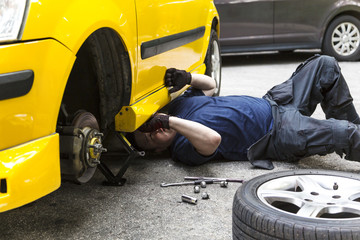 Repairing Car