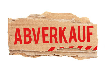Abverkauf