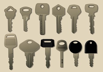 various key