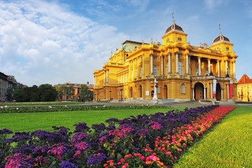 Zagreb, Croatian National Theater