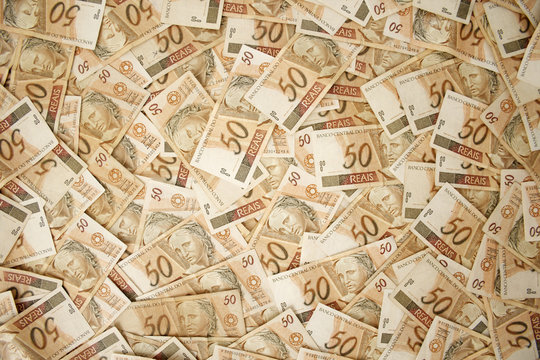 Fifty reais background