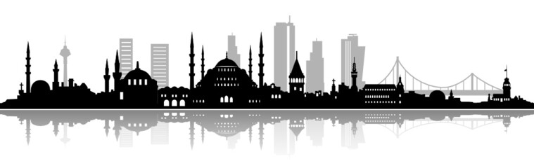 Fototapeta premium Skyline Istanbul