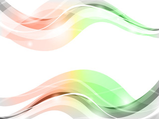 Fototapeta premium Colorful waves