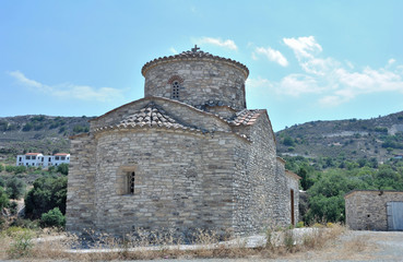 Церковь Архангела Михаила,Лефкара,Кипр,вид сзади