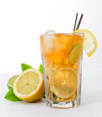 Glass of ice tea