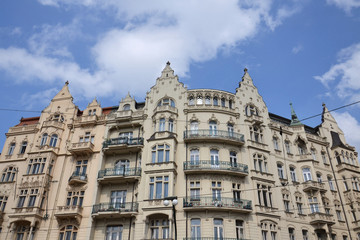 Fototapeta na wymiar Architektura w Pradze
