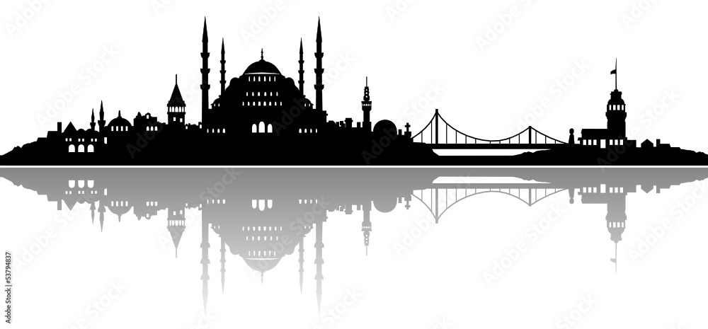 Poster Skyline Istanbul